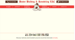 Desktop Screenshot of beavercontracting.com